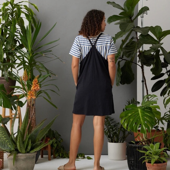 NWT Known Supply 100% Organic Cotton Racerback Macy Dress Jumper - Picture 7 of 7